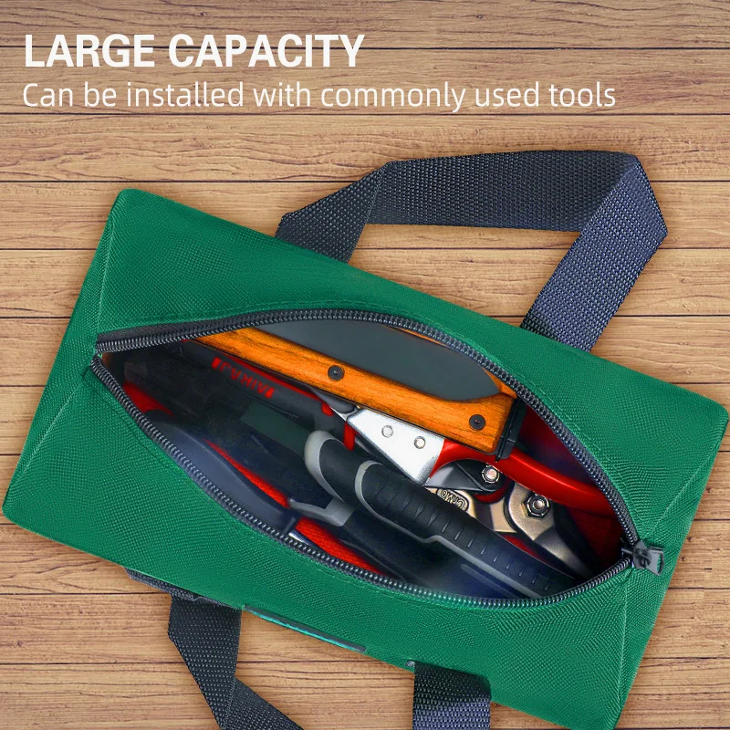 AIRAJ Tool Kit, Multifunctional Mini Sturdy and Durable Oxford Waterproof Electrician Carpenter Storage Portable Handbag