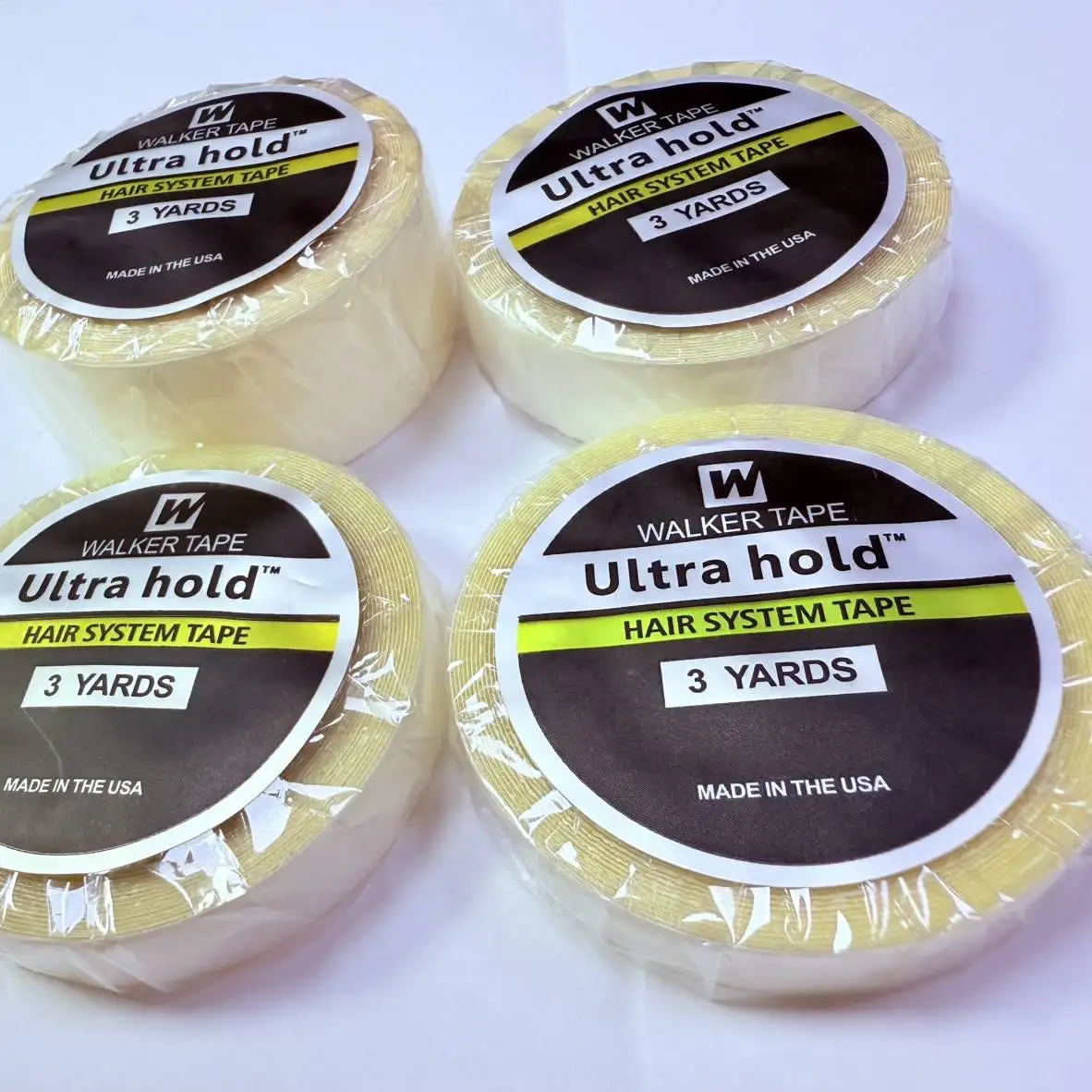 

Лента Walker Ultra Hold Hair System Tape 3 YARDS 0,8/1,0/1,2/2,0 см для наращивания клеев для кабеле, клей Perruque