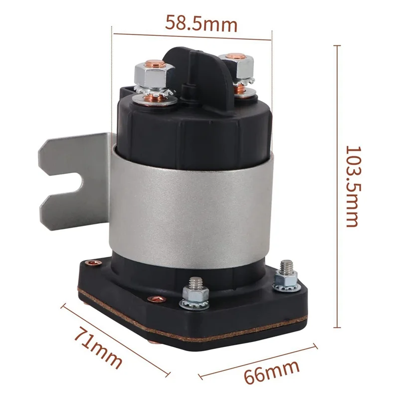 ABHY-Solenoid 114-4811-020 48V Terminal 200 Amp Do Wózków Golfowych Elektrycznych Trombetta Części Zamienne