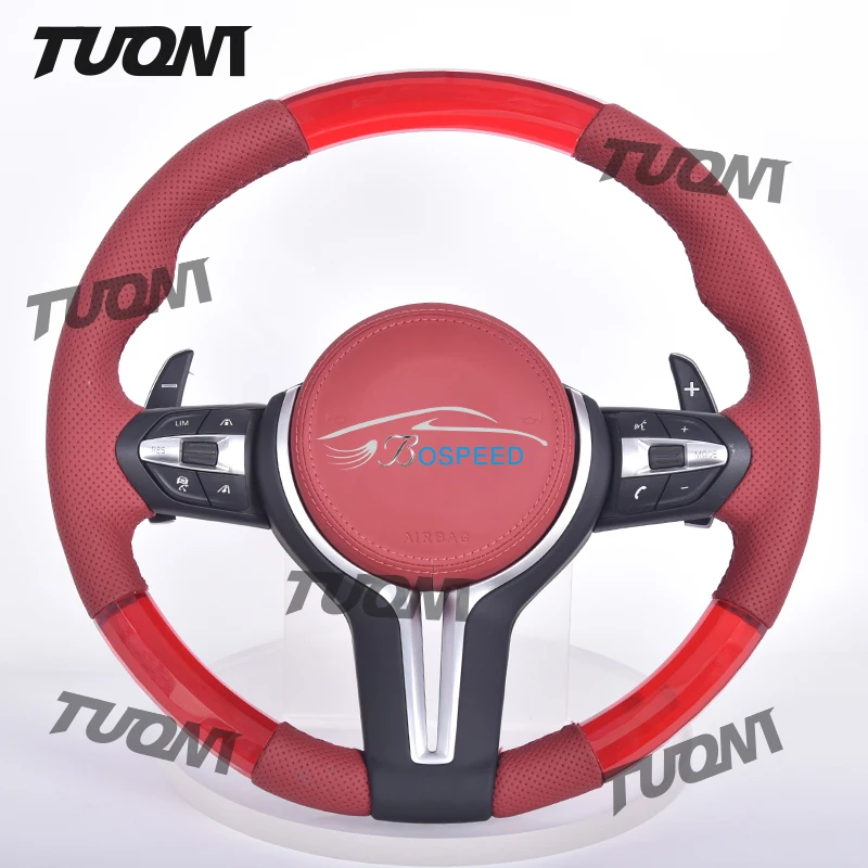 

Custom Red Crystal Steering Wheel For Bmw F30 F32 F33 F34 F35 F36 F22 F21 F01 F02 F06 F07 F11 F12 F13 F10 F18 F82