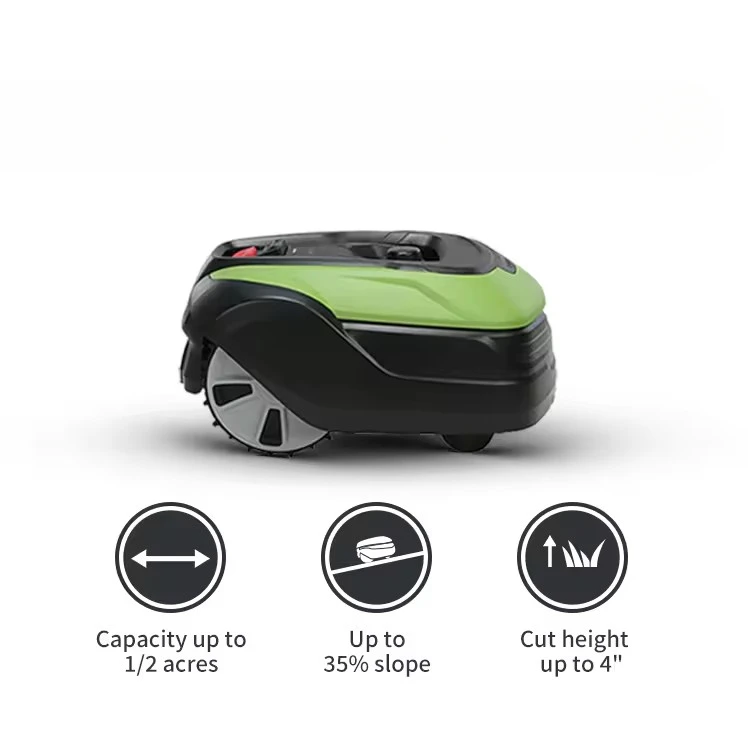 

ELUEYES Garden Cordless Automatic Gps Robotic Lawn Mower Battery Electric Remote Control Robot Lawn Mowers For Grass Cutting