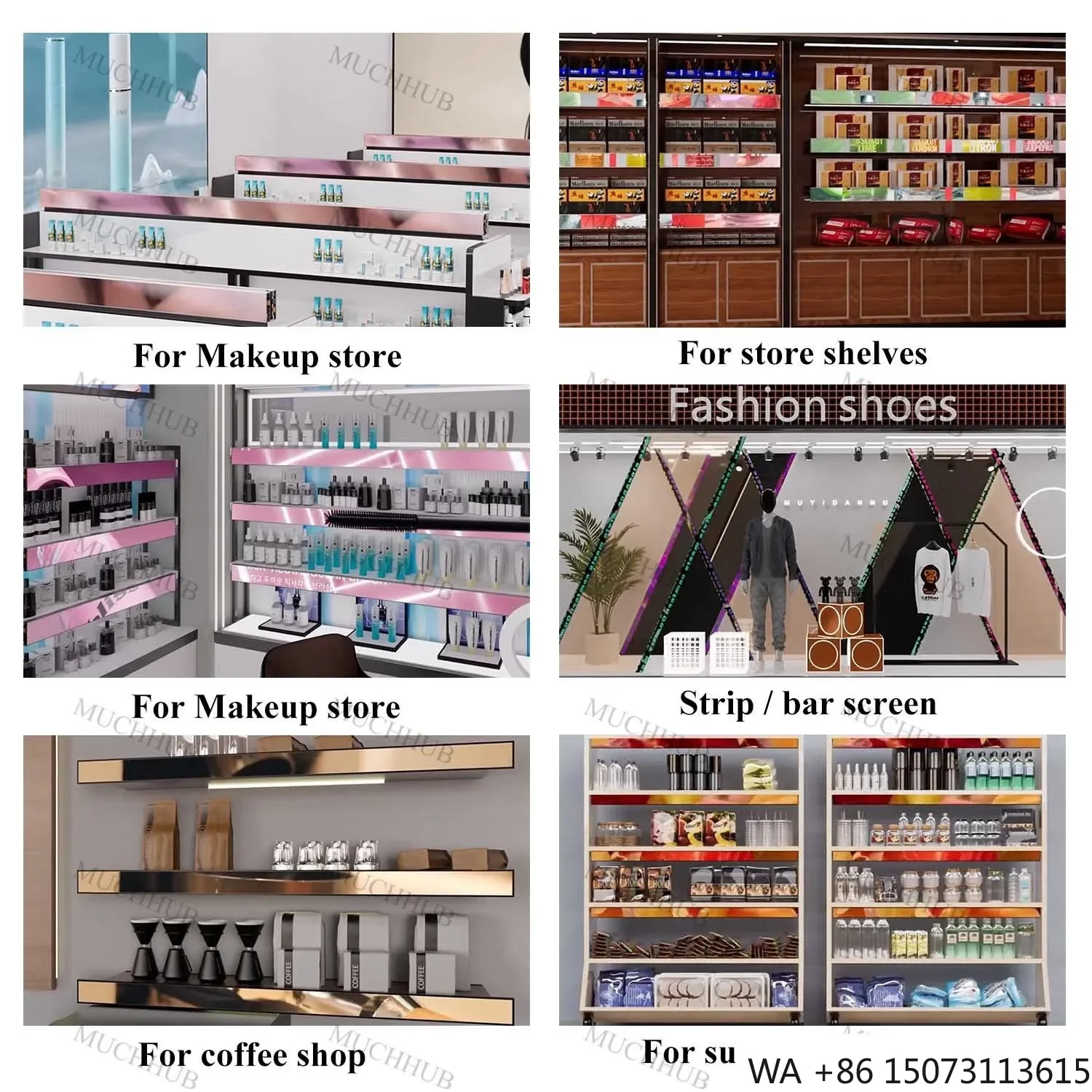 

Supermarket LED Shelf Label Electronic Signage for Shop Rack Advertising Display