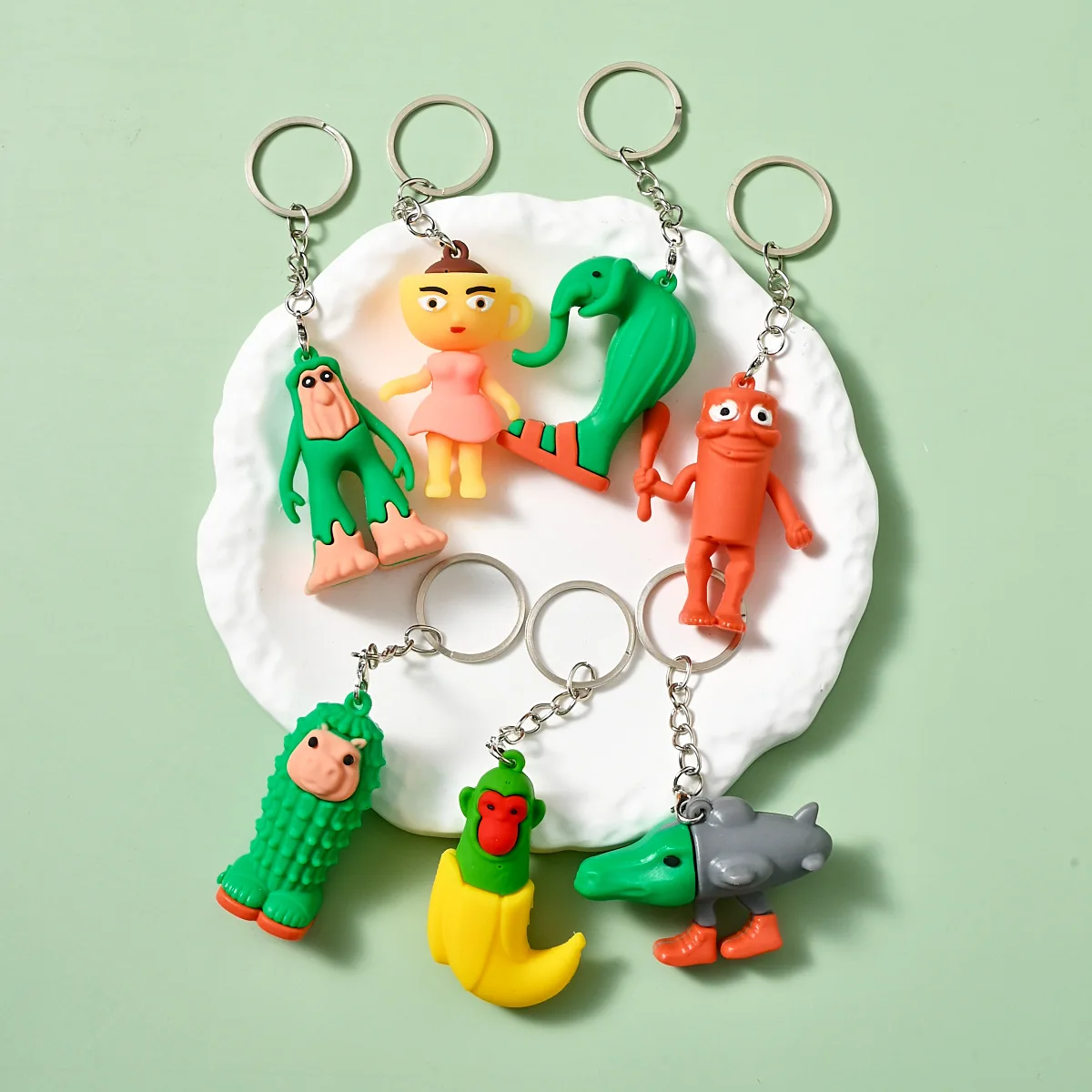 Italian Tung Tung Sahur Blind Box Figure Toy Tralalero Tralala Bombardino Shimpanzini Pop culture toys keychain pendant Gift