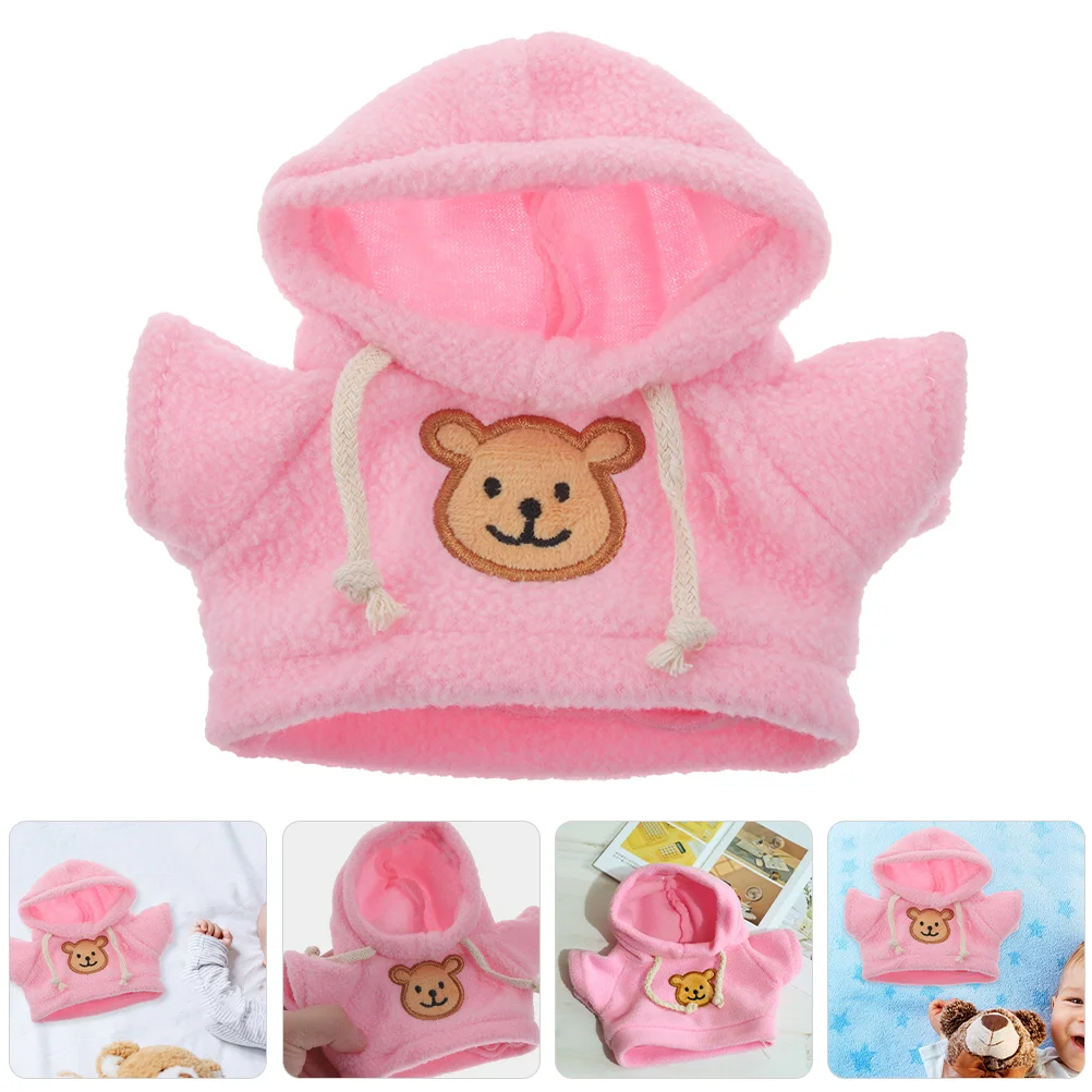 Replacement Sweatshirt Costume for Decoration Delicate Stuffed Bear Cloth Animal Clothes Reusable