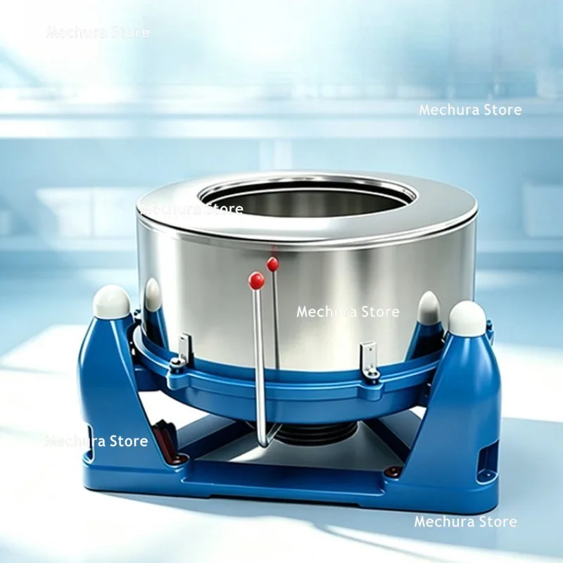 Large Industrial Dehydrator Food Vegetables Iron Filing Aluminum Chip Electroplating Centrifugal Spin Dryer Hardware Oil Spinner