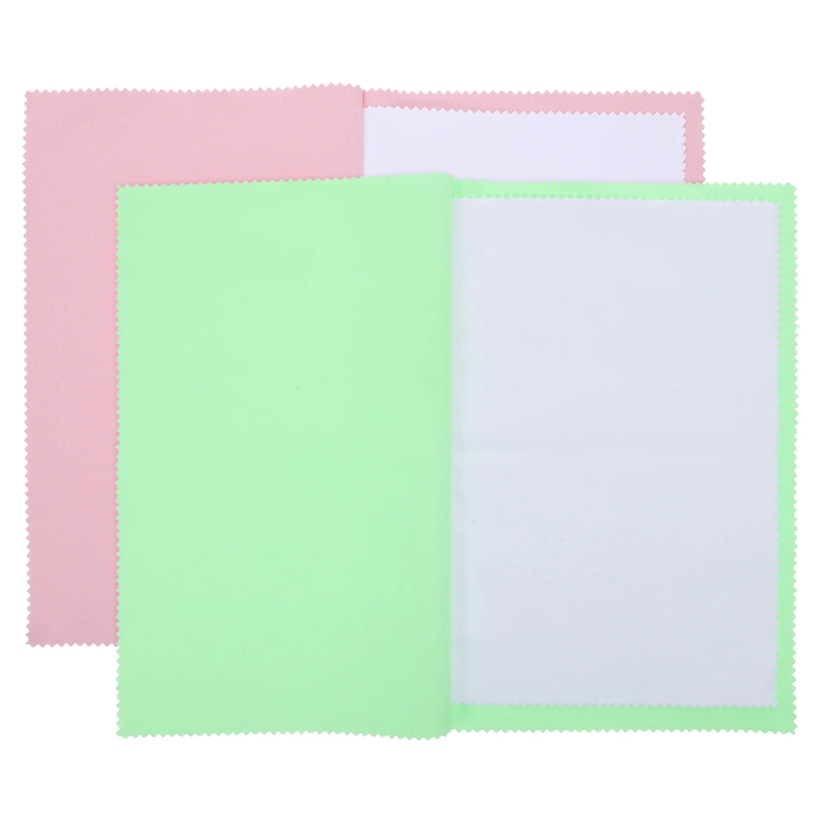 

2 шт. ткань для чистки 25X15 см, 4-слойная замшевая ткань для полировки из микрофибры для серебряных, золотых часов, чистка ювелирных изделий, средство для удаления тускнения