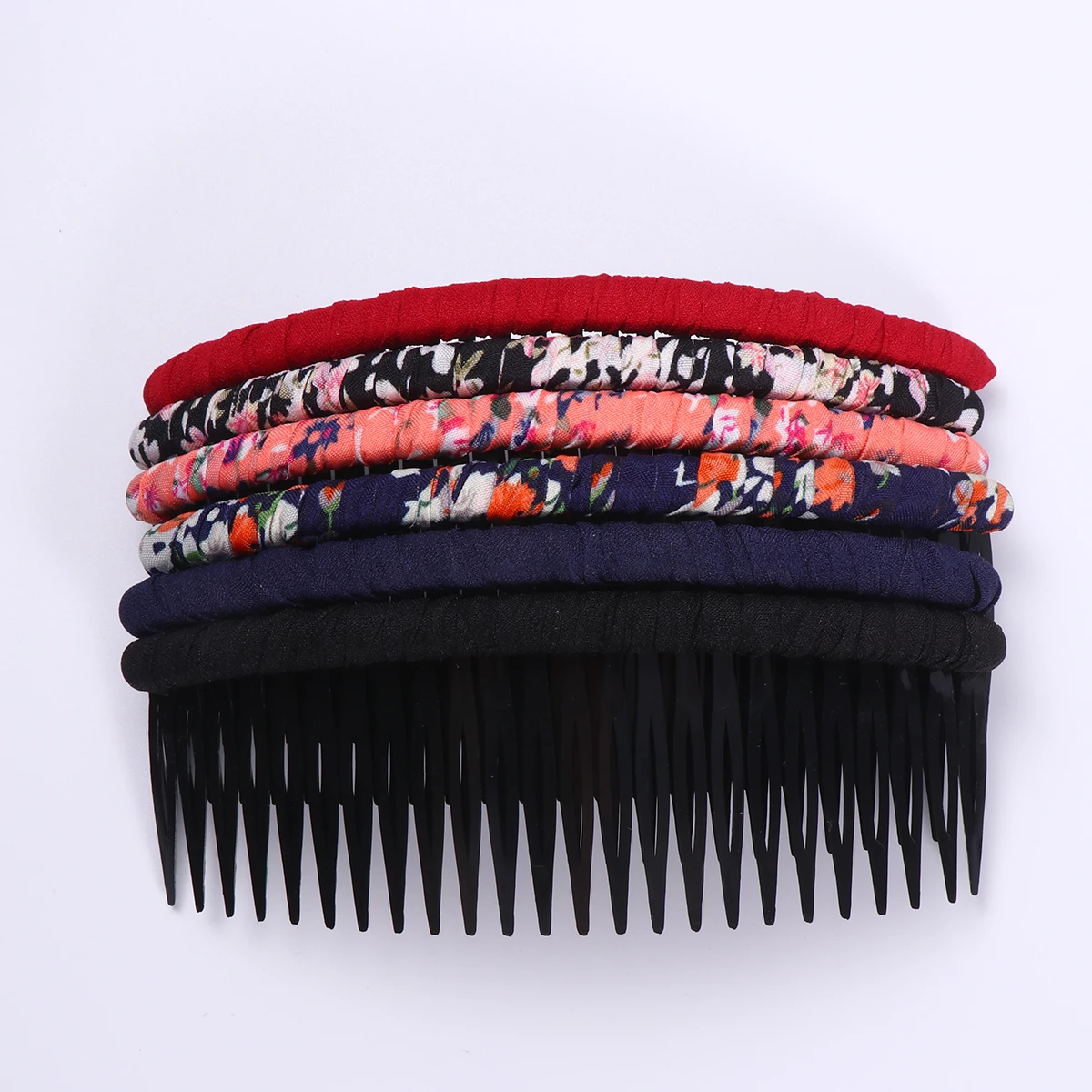 

6pcs Simple Hair Plastic Hairdressing Bang Comb Modern Headdress For Women Girls Lightweight Durable Salon Home Use Travel