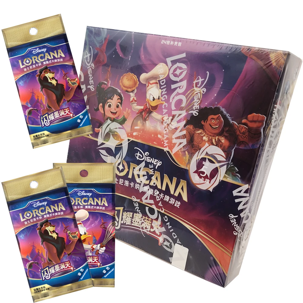 

Genuine Lorcana TCG Battle Collection Card Popular Animation Movie Cartoon Character Card High Quality Cards Kids Birthday Gifts