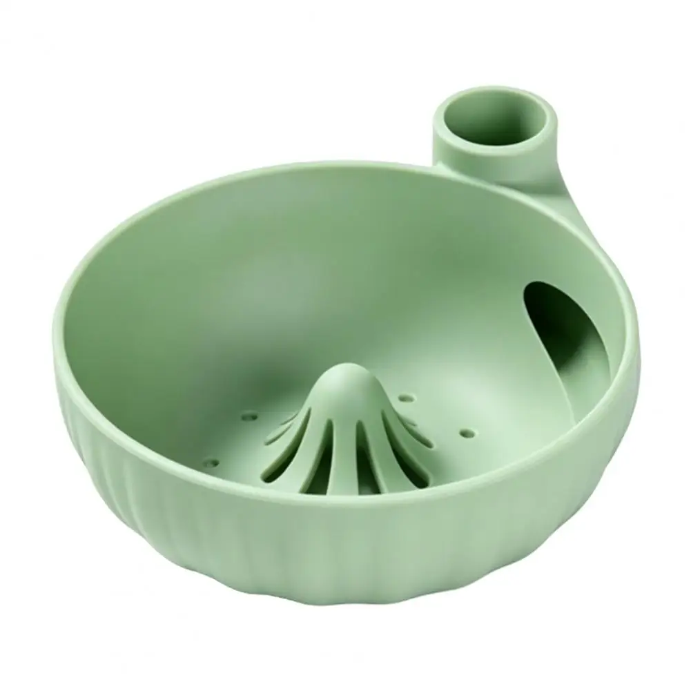 Self-Spinning Berry Swirl Bowl, Food-Grade Silicone Vortex Fruit Colander with Built-in Drain for Cleaning Grapes Cherries 2027
