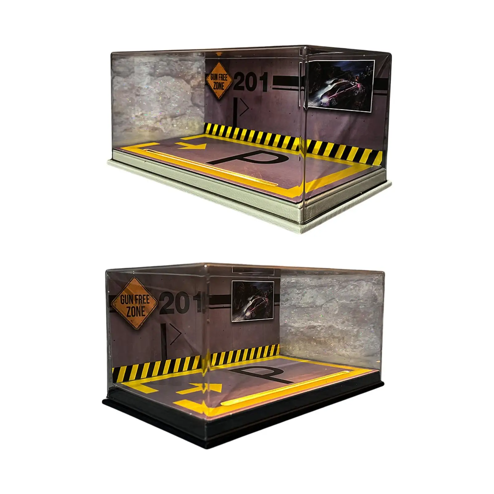 

1/24 Diecast Car Display Case Garage Display Case for Sports Car Gifts