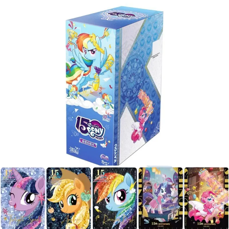 

KAYOU My Little Pony Cards Shining Moon 8th Edition Full Box - Rainbow Pack 4th Edition 3rd Generation USR Collectible Cards