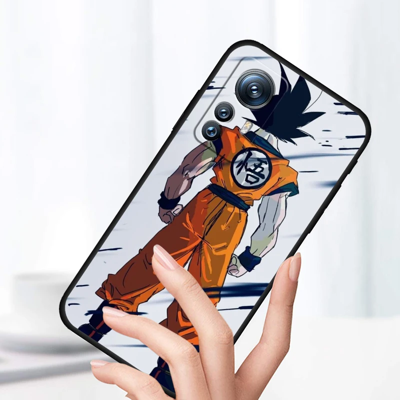 Luxury D-Dragon Ball Goku For Xiaomi Mi 14 13T 13 12T 12 11T 11i 11 10T 10 Pro Lite Ultra 5G Black Soft Phone Case