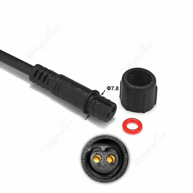 2 3 4 5 دبوس موصلات مقاومة للماء 22 20AWG ذكر أنثى التوصيل تمديد الأسلاك IP67 موصل الحبل ل LED شريط صلب كشاف ضوء