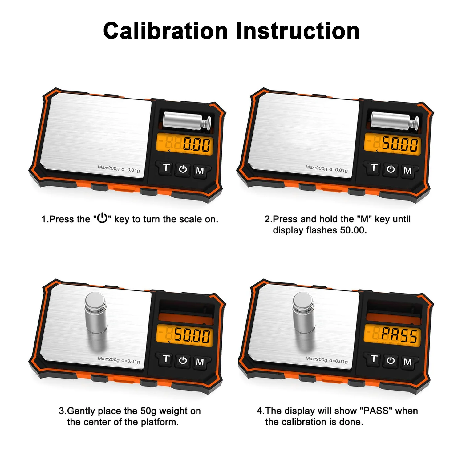 Digital Jewelry Scale with Weights 20g/0.001g High Precision Milligram Scale Digital Pocket Scale Magnesium Scale Pocket Scale