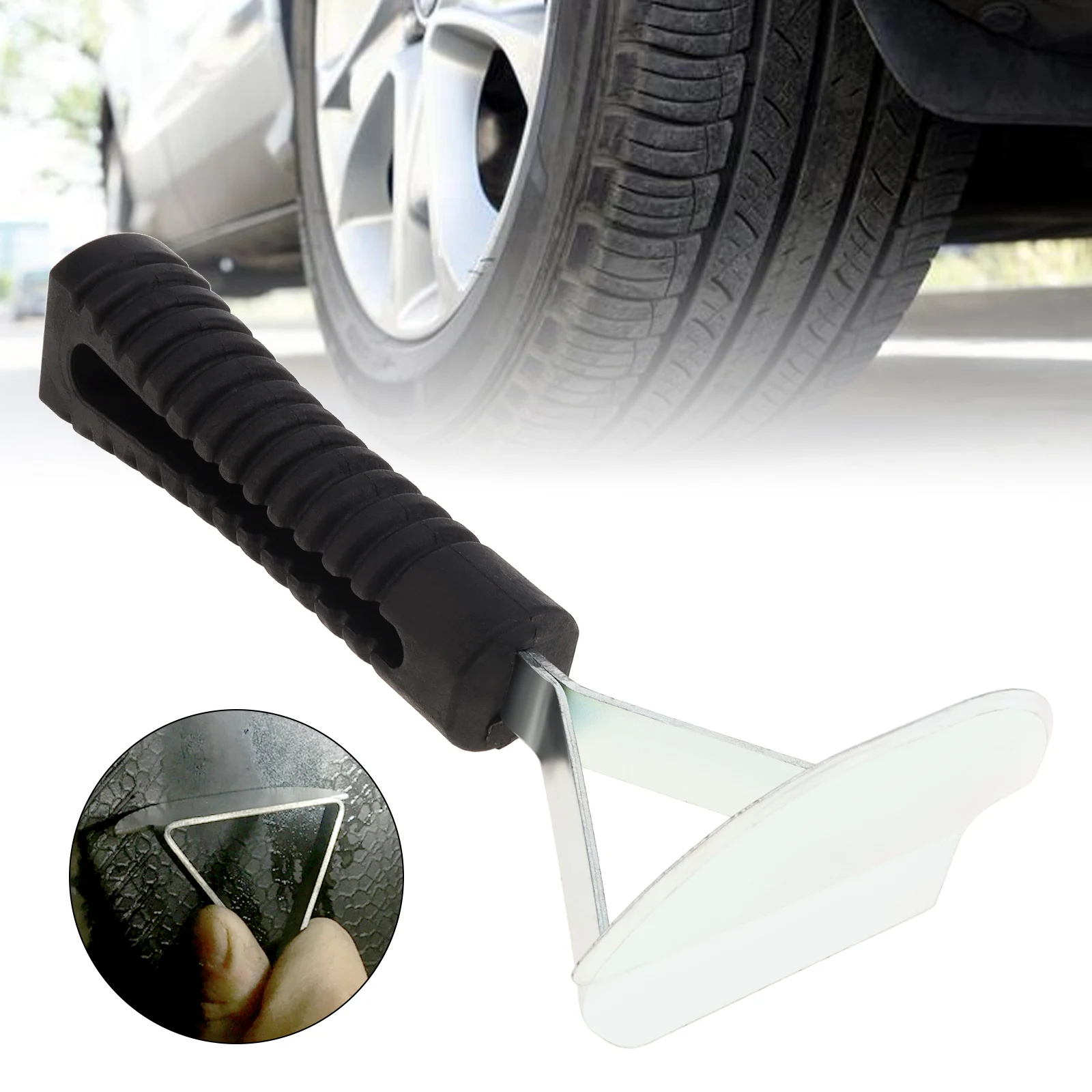 Alloy Steel Car Tire Repair Tools Dirt Cleaning Tire Scraper Patch Roller for Automobile Truck Bicycle Tyre Repair Tools