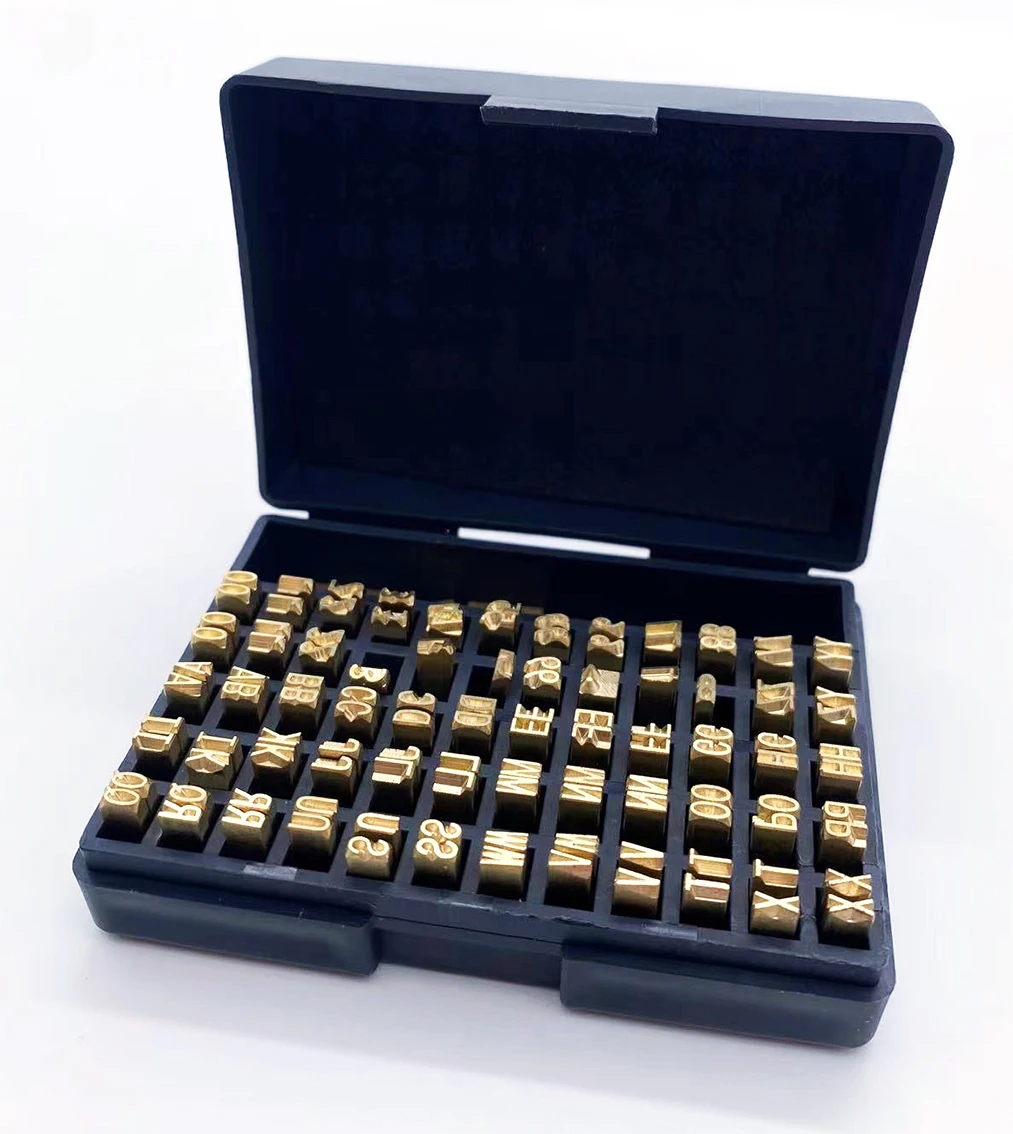 코딩 기계 글자 스탬프 황동 유연한 글자 숫자 알파벳 글꼴, HP-241 DY-8 날짜 코드 기계용, 2x3, 2x4x15mm, 120 개