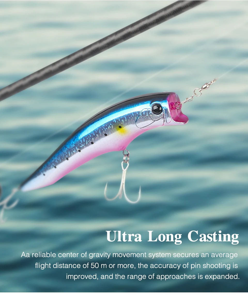 TSURINOYA Floating Minnow 120F Ultra Weitwurf-Strandfischköder 120mm 20g 0-30cm GORGO Salzwasser Seebarsch Flunder Hardbaits – Detail 12