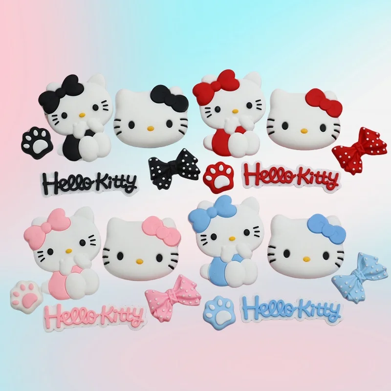 

Cute Katie KT Cat PVC Soft Rubber DIY Accessories Phone Cases Bags Shoes Accessories