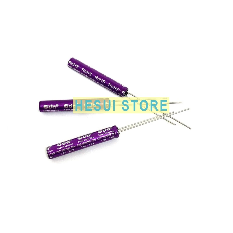 1/10pcs CXP-3R0105R-TWV  original Super Farrah capacitor 3V1F 1.0F Winding 2.7V1F small volume electrolysis