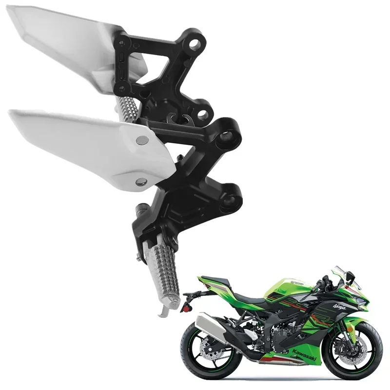 

For Kawasaki Ninja ZX-4RR 2023 Motorbike Acsessories Front Driver Footrest Foot pegs Brackets Kit