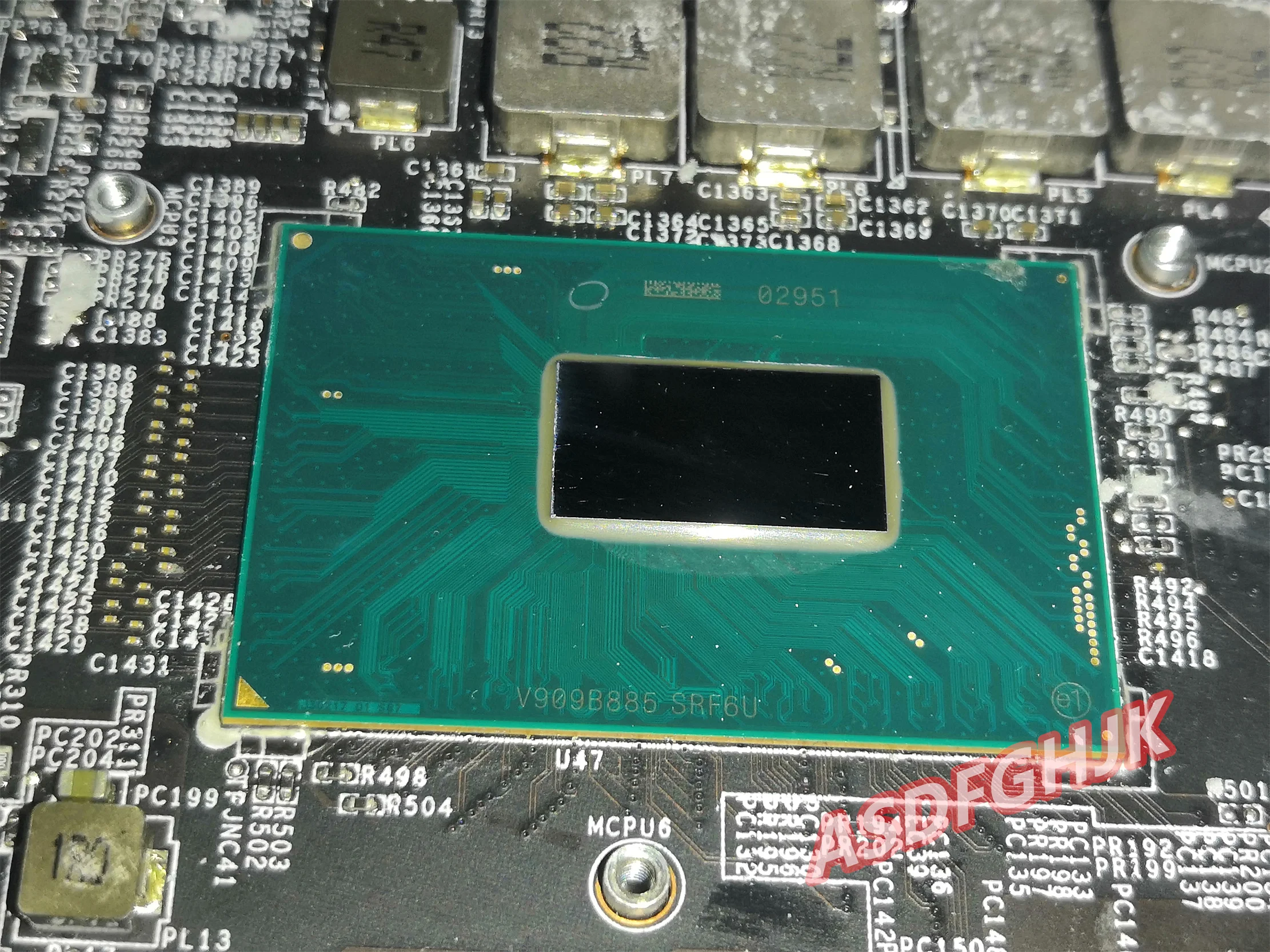 Imagem -03 - Placa-mãe do Portátil para Msi Ge75 Raider Series I7-9750h Srf6u e Geforce Rtx 2060m N18e-g1-kd-a1 Teste ok Ms16p71