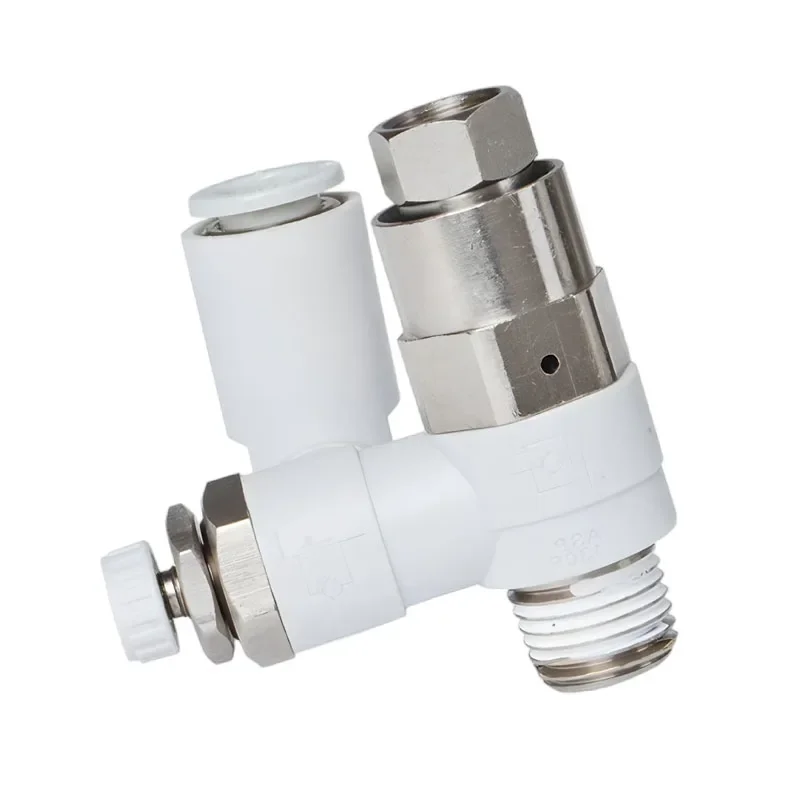 HLH ASP330F-01-06S 08S ASP430F-02-06S 08S Pilot Check Valve Speed Control Valve Quick Connector ASP530F-03-08S 10S ASP630F-04-10