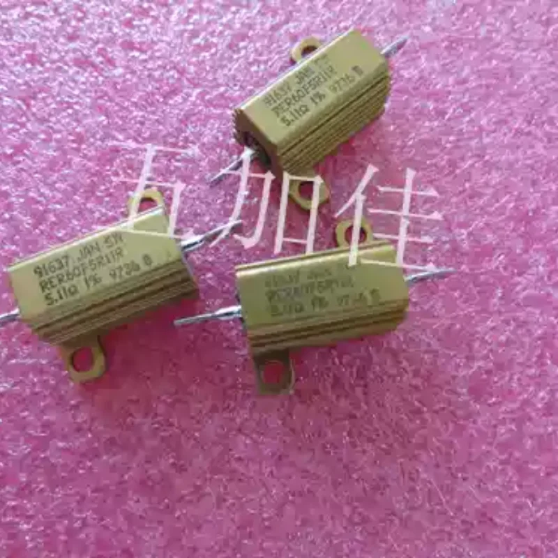5-30pcs 5.11R Ω 5.11R ERH-5 1% 5W brand new imported aluminum shell resistor