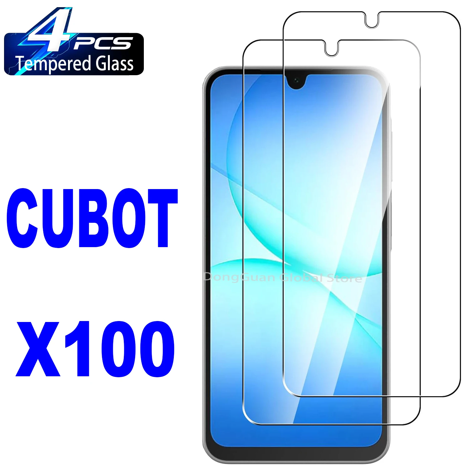 

For CUBOT X100 Tempered Glass Screen Protector Glass Film