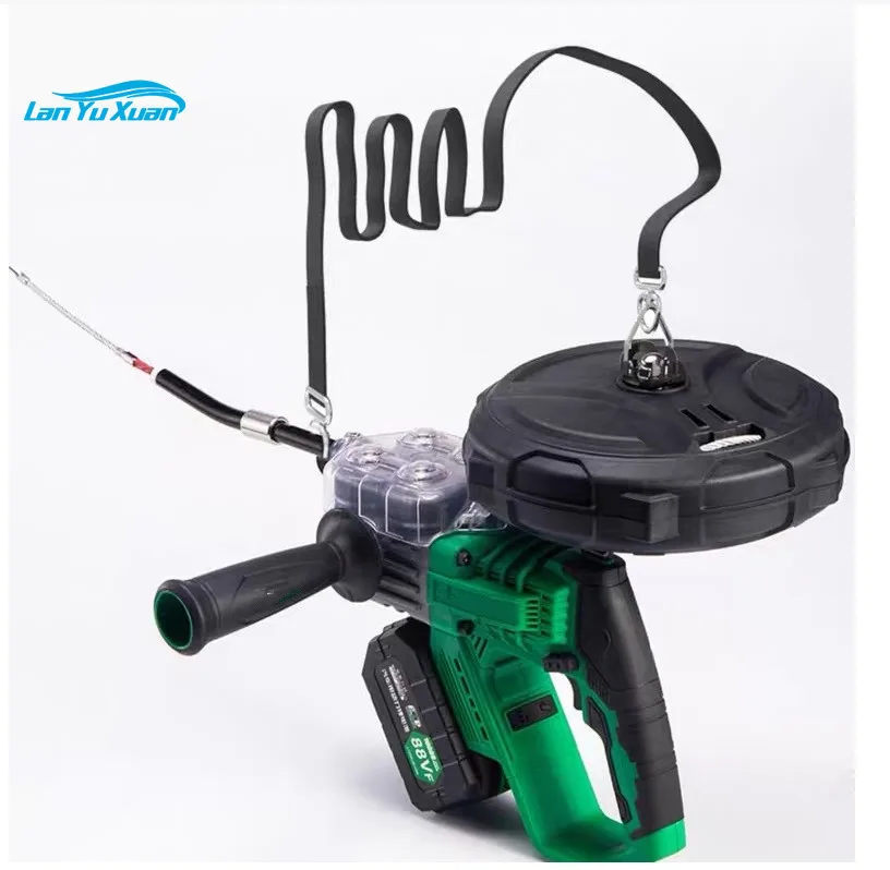 Good Quality Hot Sale Wire Fish Tape Cable Puller Tools 21V 20V Cordless Electric Stringing Machine