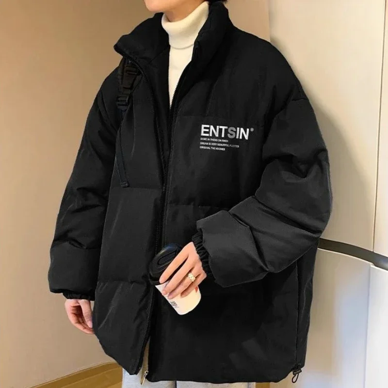 

​American Campus Men's Winter Ins Hong Kong Style Thickened Cotton Padded Bulky Coat 2025​