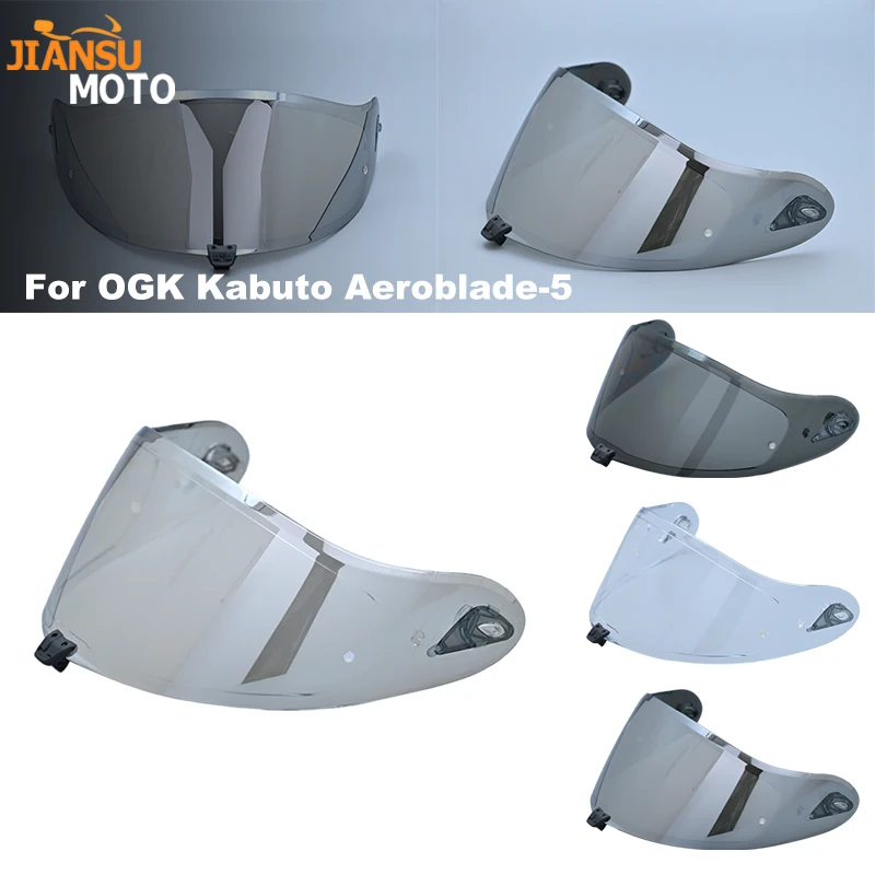 

Motorcycle Helmet Full Visor Full Face For OGK Kabuto Aeroblade-5 UV Anti-scratch Wind Shield Glasses Visor Moto Accessories