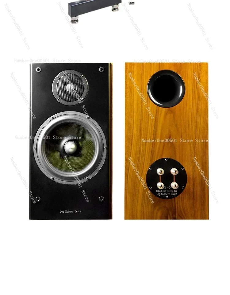 

Log leather fever two-way frequency 8-inch carbon fiber basin 2.0 passive bookshelf speaker (CS-5 does not include a tripod)