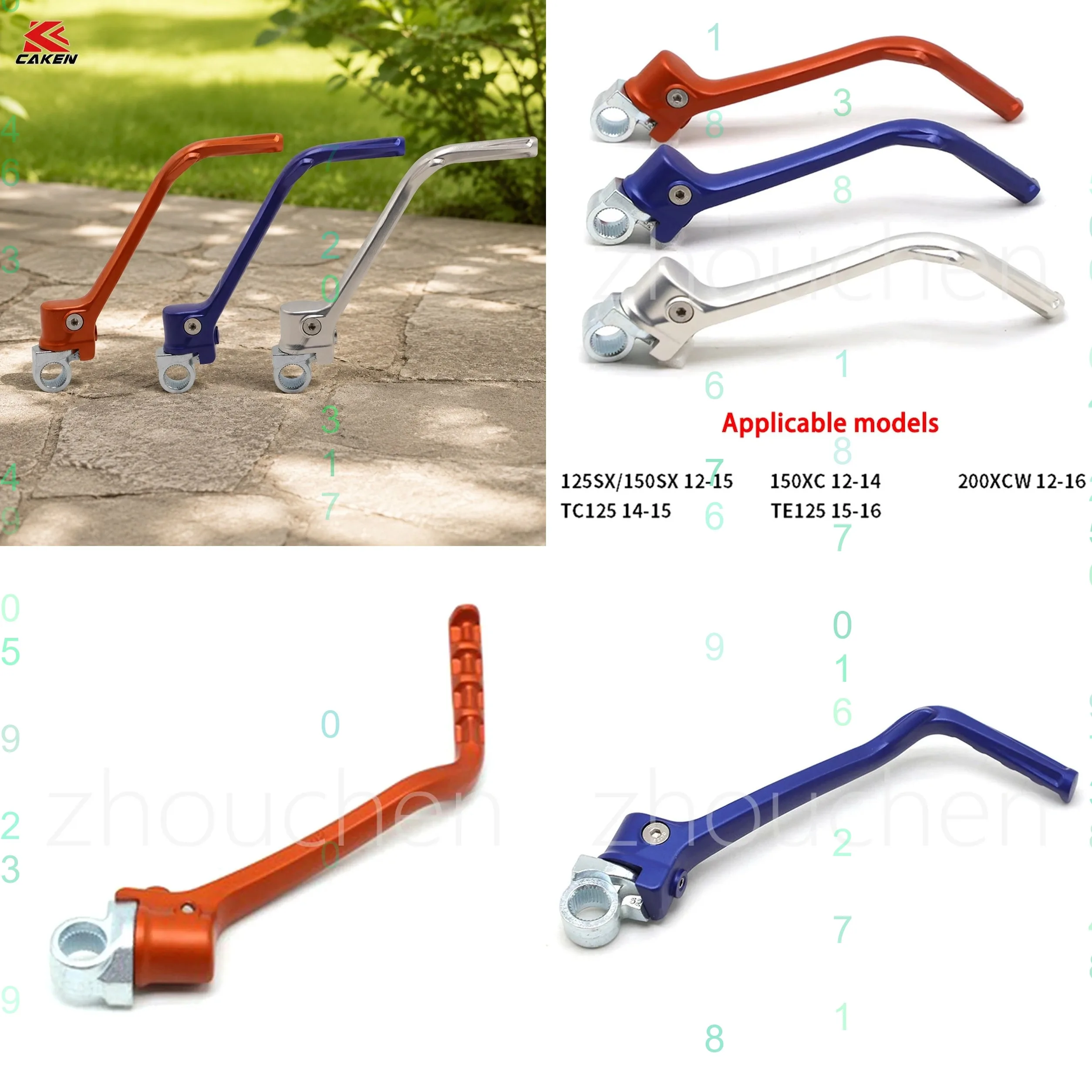CNC Forged Kick Start Starter Lever Pedal For TE TC SX XC XCW XCF XCFW SXF EXC EXCF 250 300 350 450 2011-2016