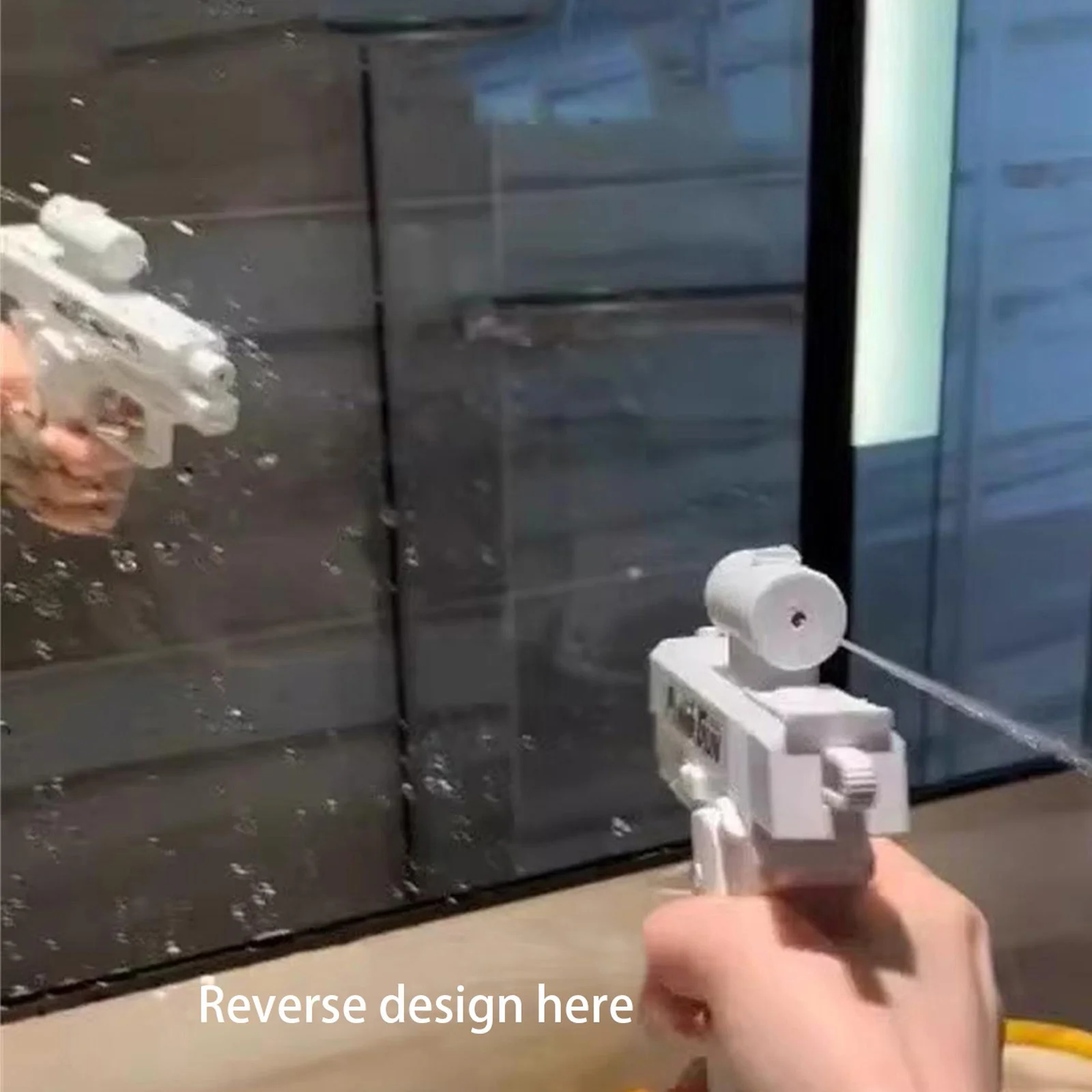 بخاخات المياه لعب لعبة المزحة 1 قطعة المزحة اتجاهين المياه من الجبهة الخلفية لعب للبنين بنات لعبة المياه اللعب في الهواء الطلق الصيف #4