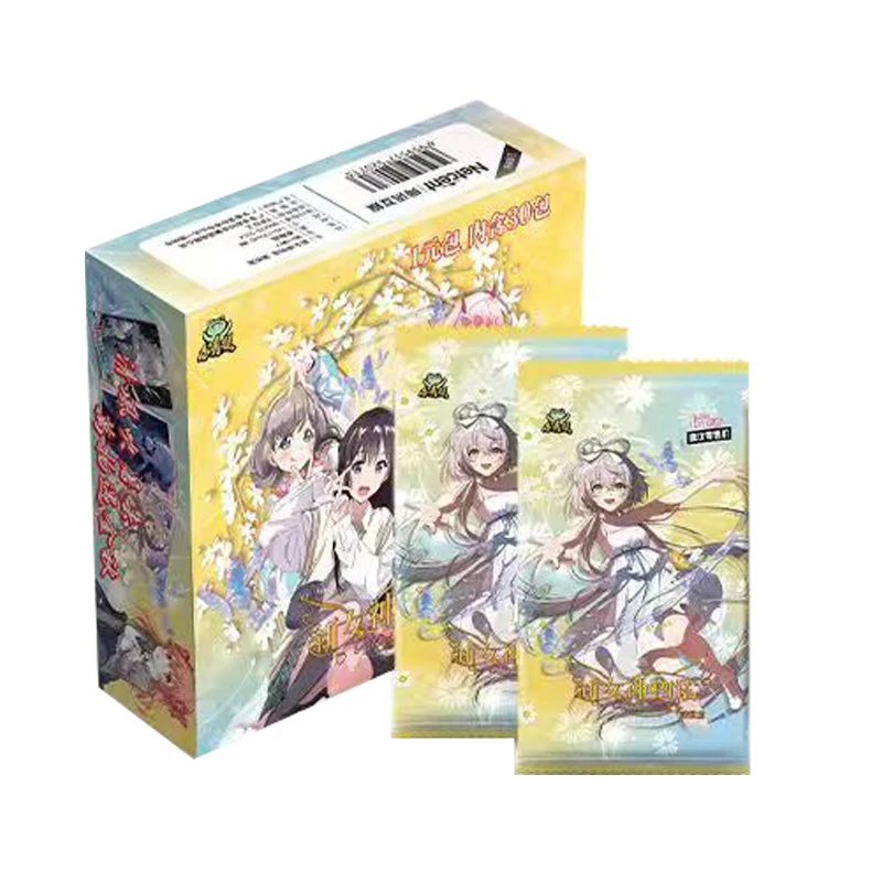 Little Frog Card Goddess Tale Mu Xia Cartoon anime Beautiful Girl Card Only Beauty Character Collection
