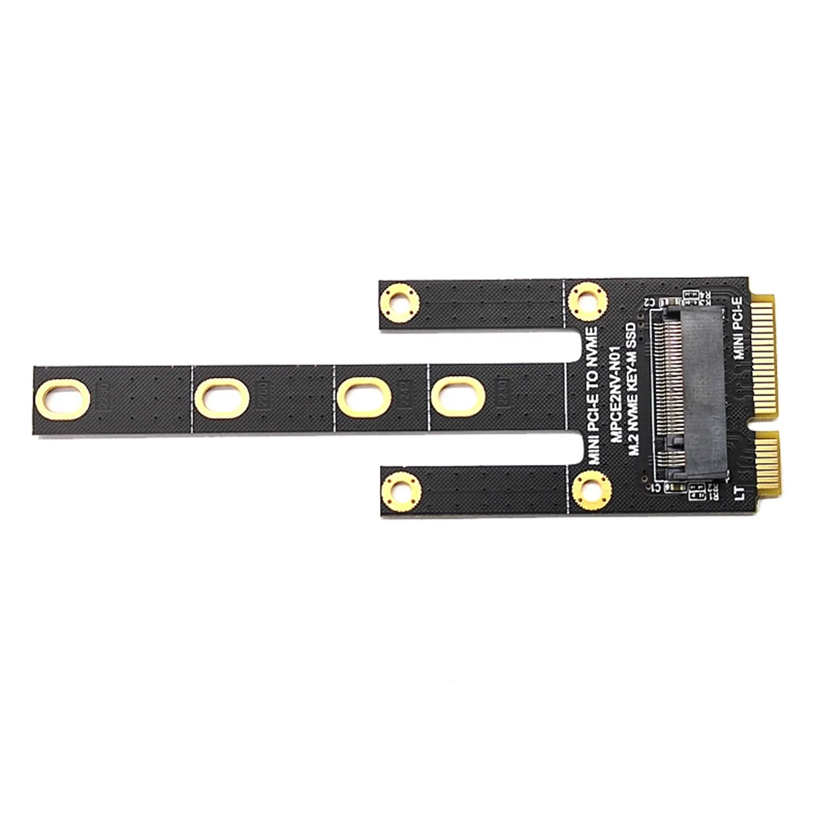 Expansion Card MPCIE to KEY-M Expansion Slot MINIPCI-E to NVME M2 Adapter Card WIFI Interface to M.2 Disk