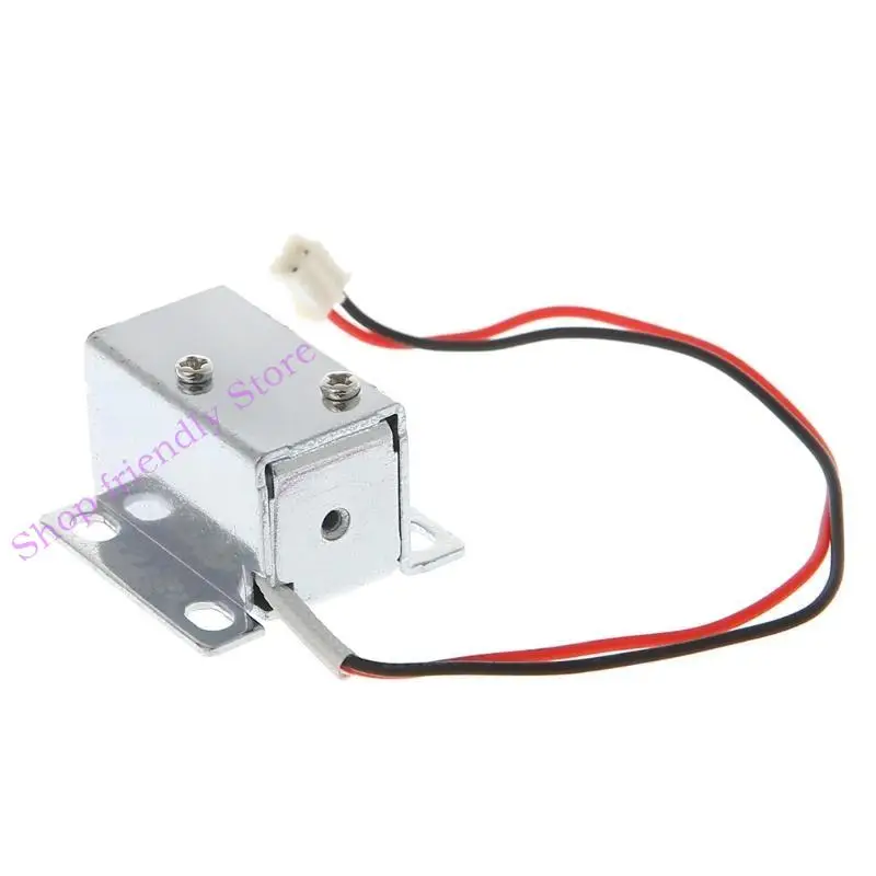 

594A Solenoid Electromagnetic Electirc Lock 12V Compact Size for Cabinet Door Drawer