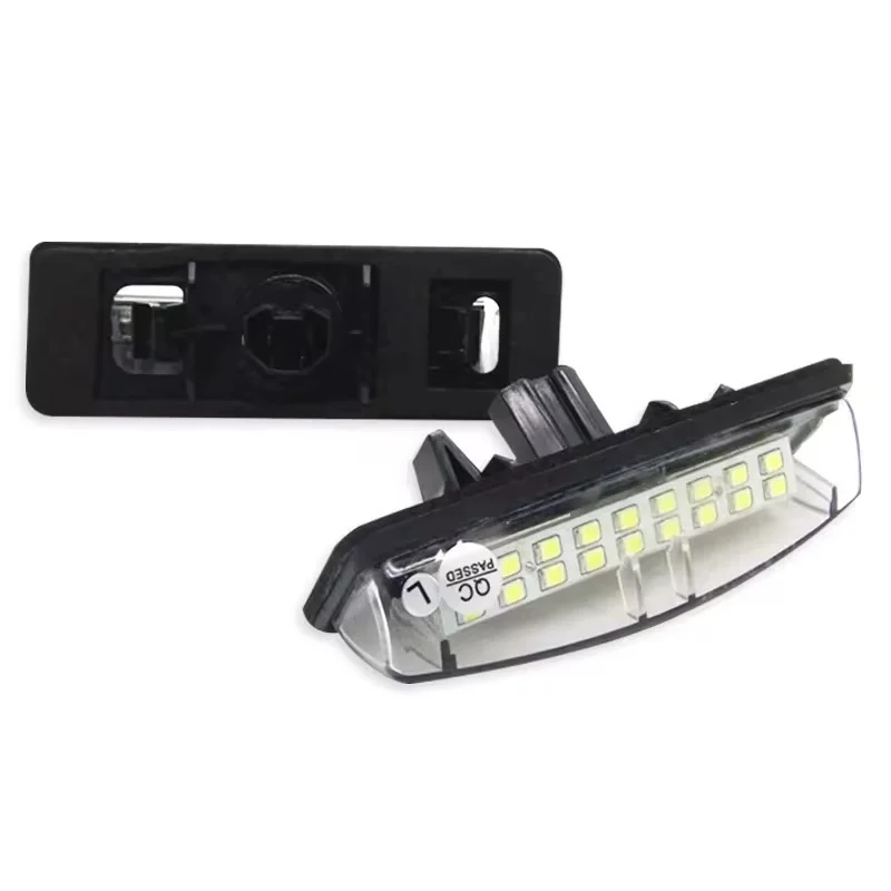 2pcs For Toyota Camry 40 V40 XV40 2006-2011 Aurion XV40 Echo 4D Prius 2000-2003 LED License Plate Lamps Car Rear Tail light view 2