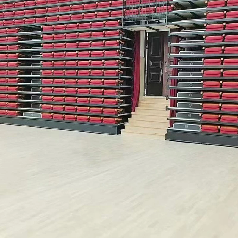 Directe verkoop in de fabriek van elektrische uittrekbare stoelen voor auditoriums, sportarenas, grootstandaards, theaters en theaters