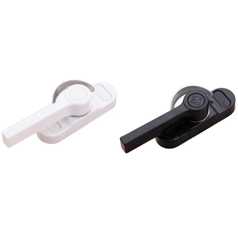 Sliding Door And Window Sash Safety Lock Crescent Type Two-Way Lock, Stainless Steel Universal Crescent Lock