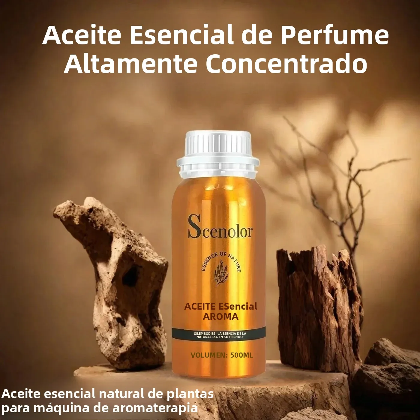 Aceite esencial de Perfume de 500ML, ambientador doméstico, máquina difusora de Aroma, aceite esencial de marca famosa a base de plantas puro