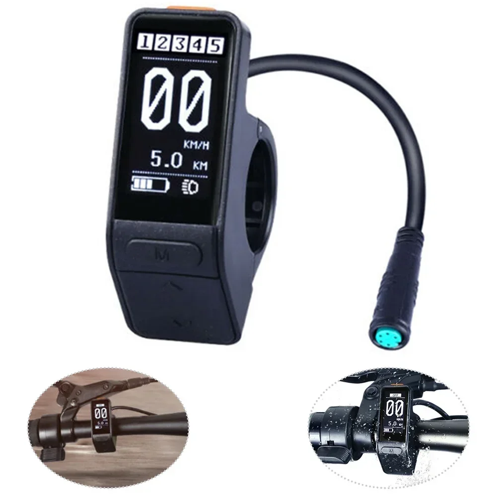 36V/48V Ebike SW102 Display Speed Control Panel For Bafang Bbs01 02 MidMotor Waterproof Display Electric Bicycle Accessories