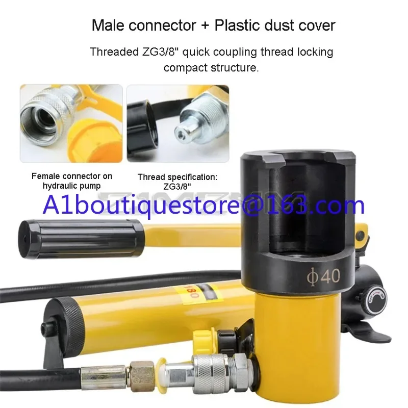 Cylinder hydraulic pneumatic ball head remover hydraulic truck removal tool