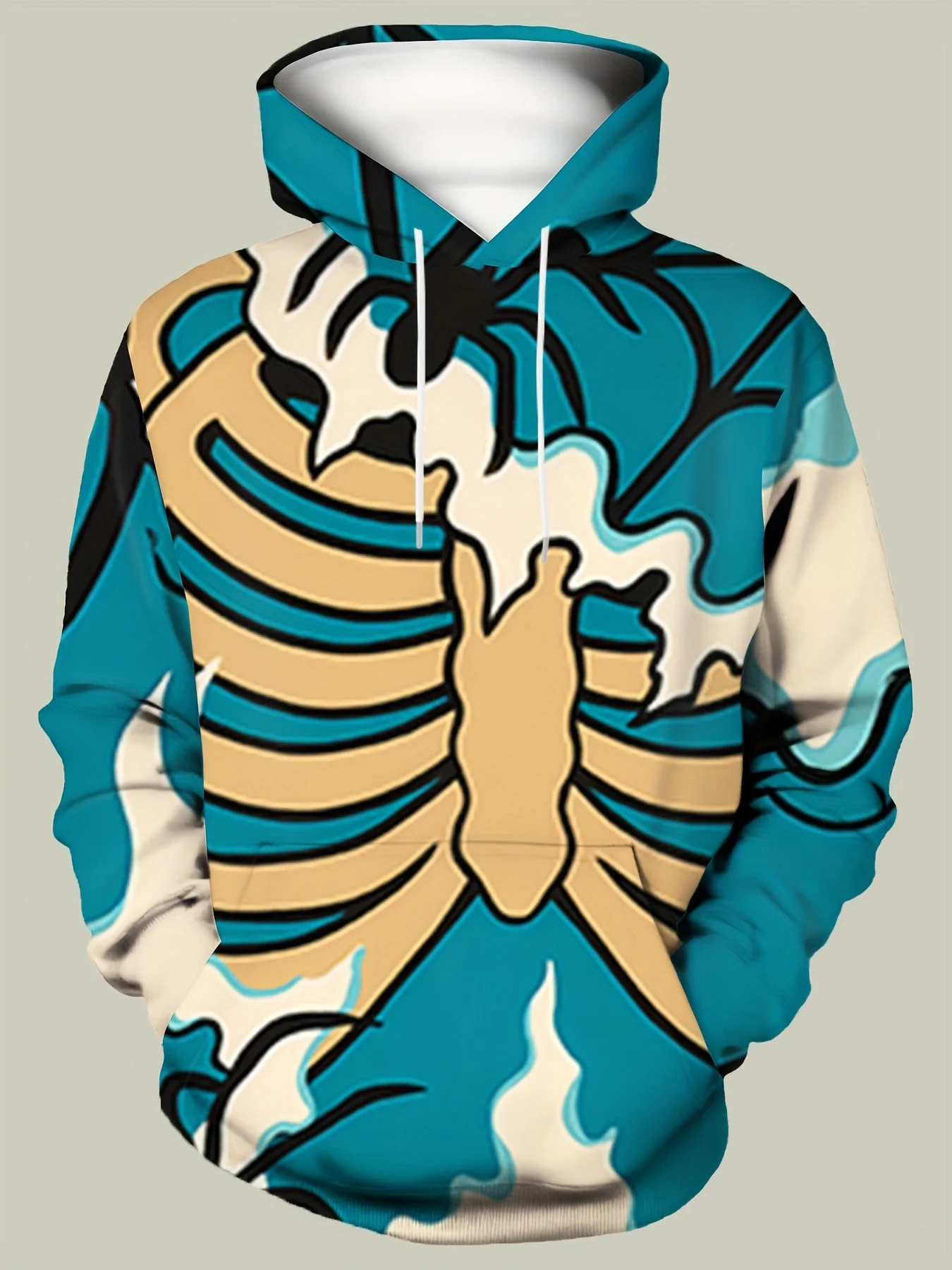 

Y2k Skull Printed Men's Hoodies Tops Women Men Autumn Harajuku Streetwear Hoody Punk Casual Loose Vintage Sweatshirts Pullover