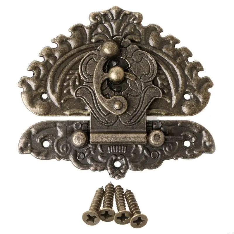 A9LB Vintage Retro -Stil dekorative Hasp