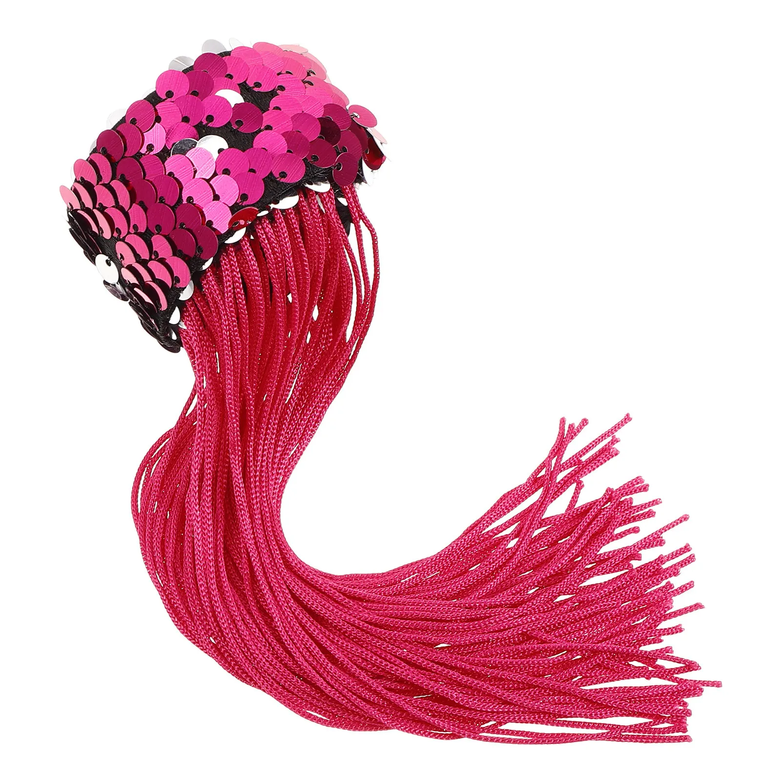 

Браслет-хлопушка с пайетками и кисточками для девочек и мальчиков, праздничный сувенир, украшение для фестивалей, подарки для класса