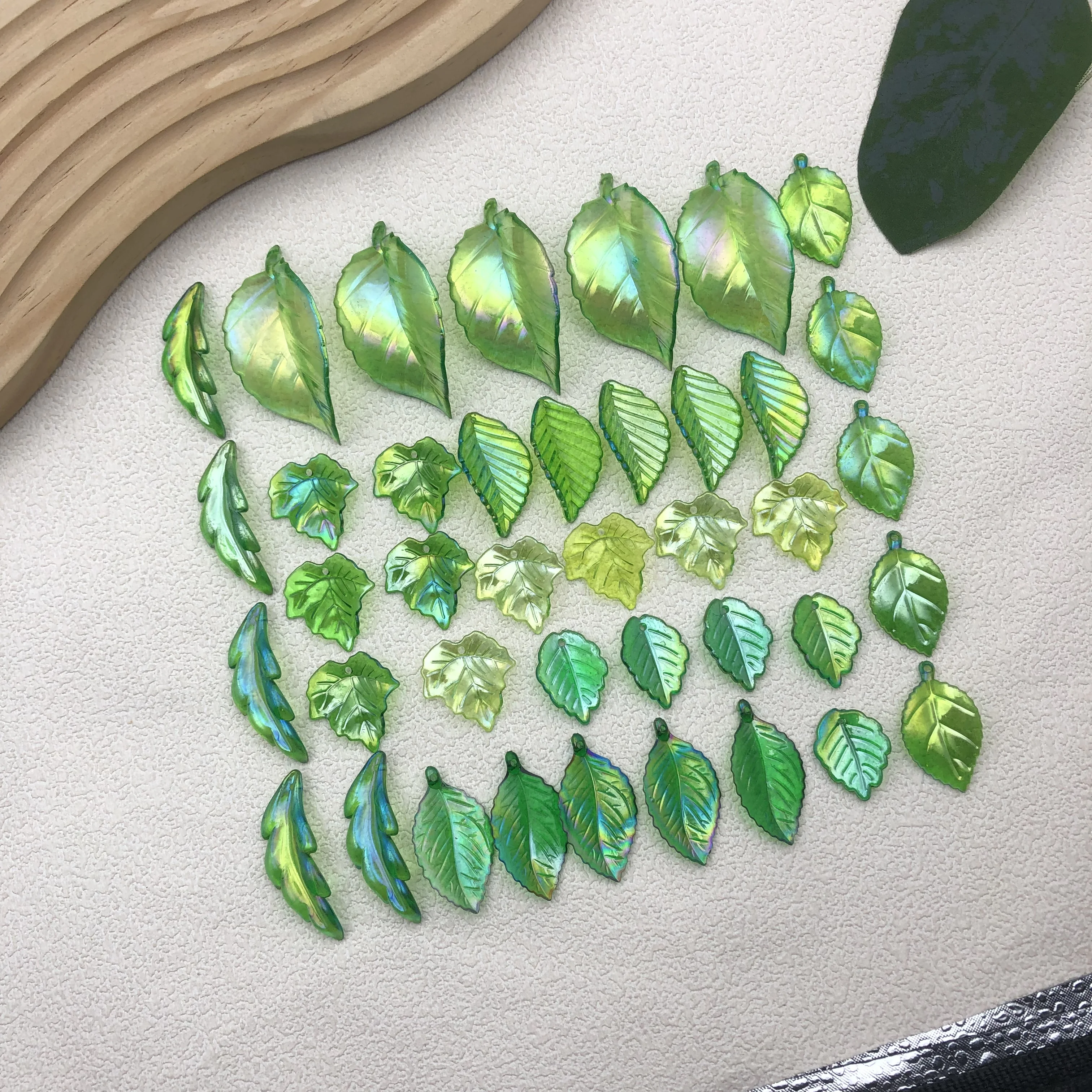 Mix 20/50pcs Resin Leaf Series - Resin Art Engagement review and price