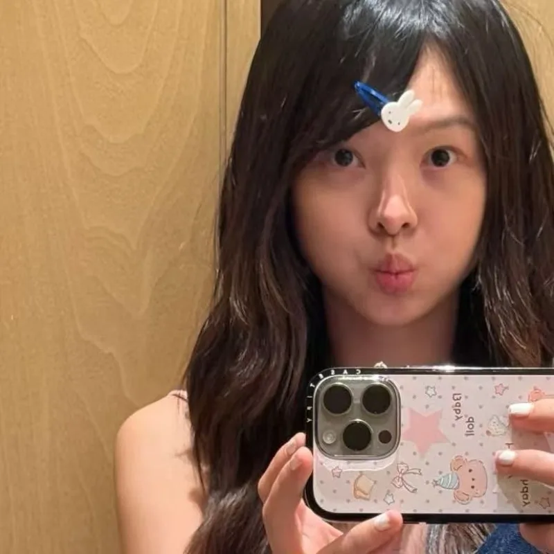 

2 шт., хит продаж, мультяшная серия Miffy, BB-зажим, милый креативный маленький белый кролик, челка, заколка для волос, боковой зажим, подарки на день рождения для девочек