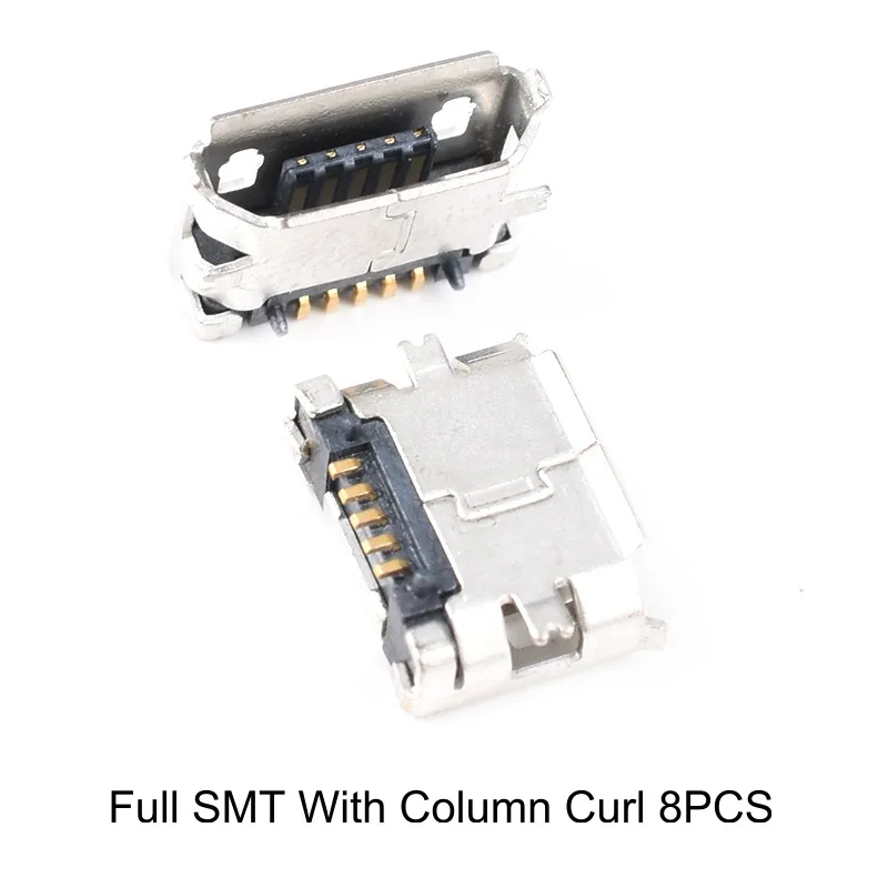موصل USB صغير USB 2.0 نوع B أنثى SMT OTG محول لشحن مقبس التوصيل #2