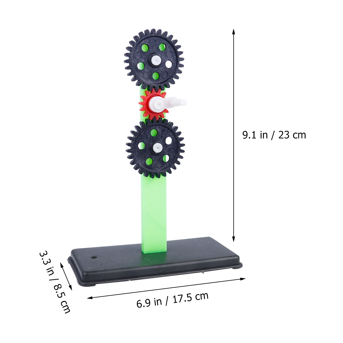 1Set Gear Set Science Experiment Kit for Kids Educational Physics Apparatus Mechanical Building Tool
